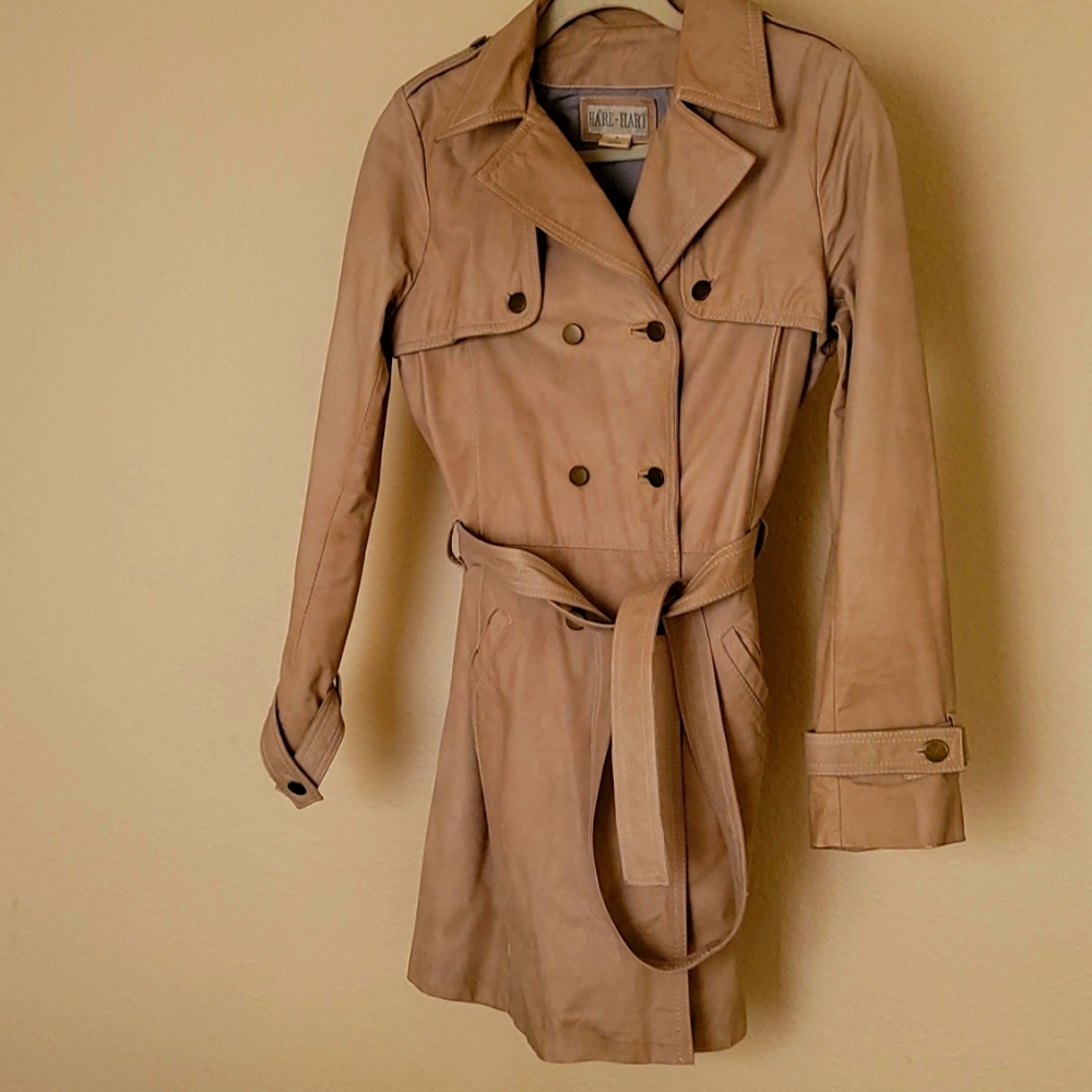 Hare and hart leather jacket